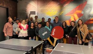 CH Team Photo at Ping Pong