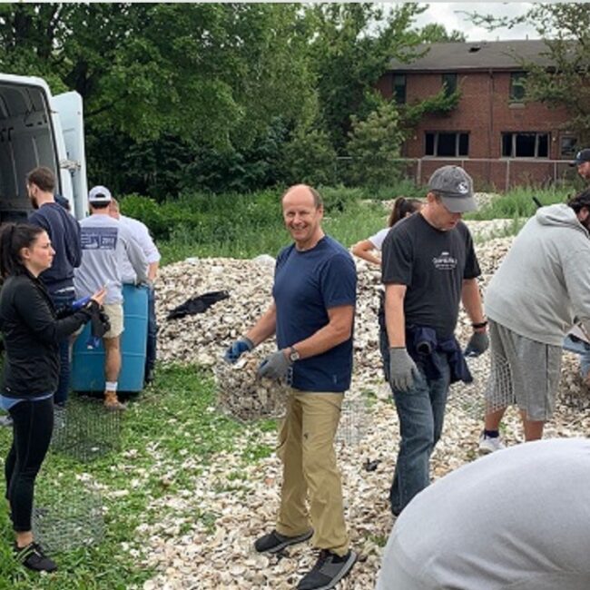 Volunteering with Billion Oyster Project