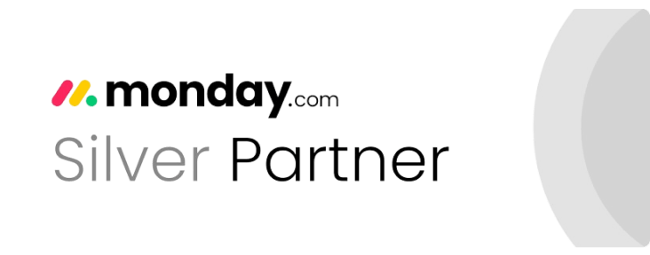 monday.com Silver Partner badge