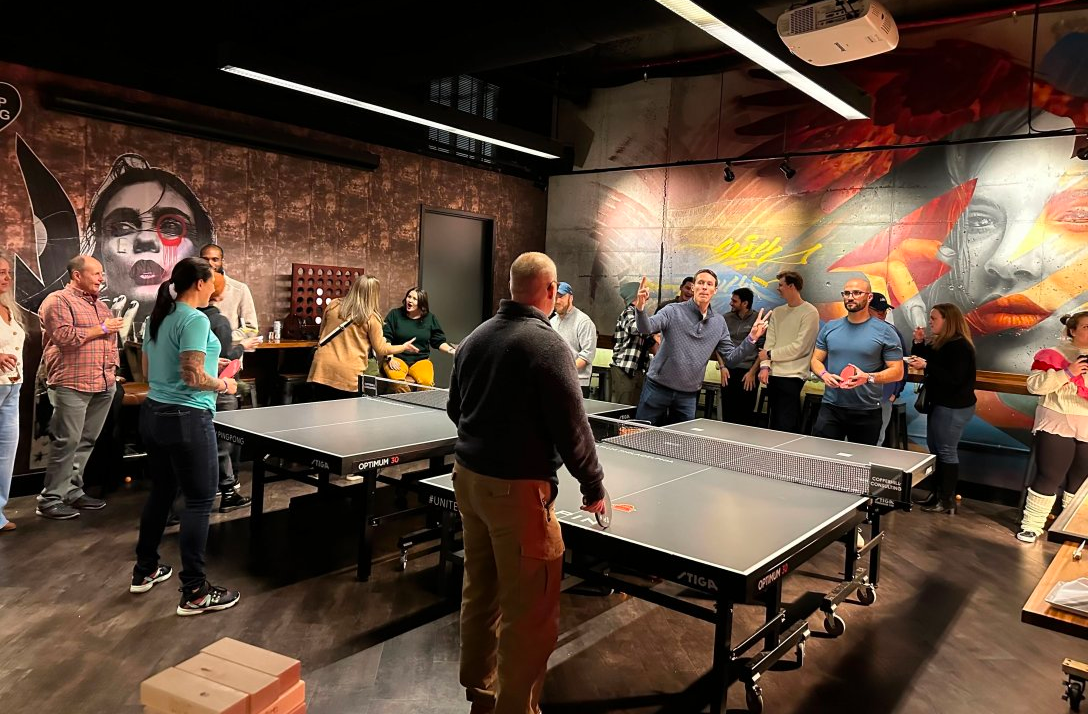 Team Ping Pong event