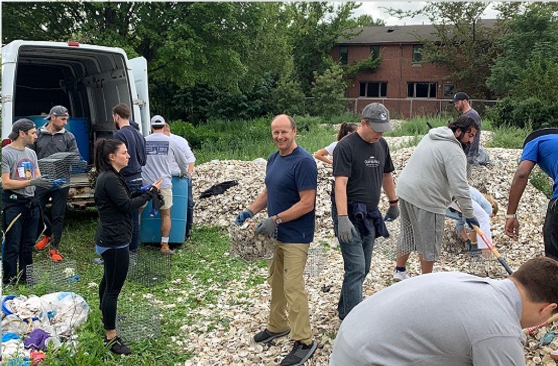 Volunteering with Billion Oyster Project