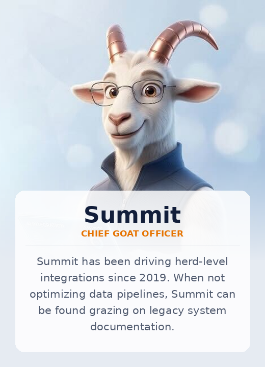 Summit – Chief Goat Officer